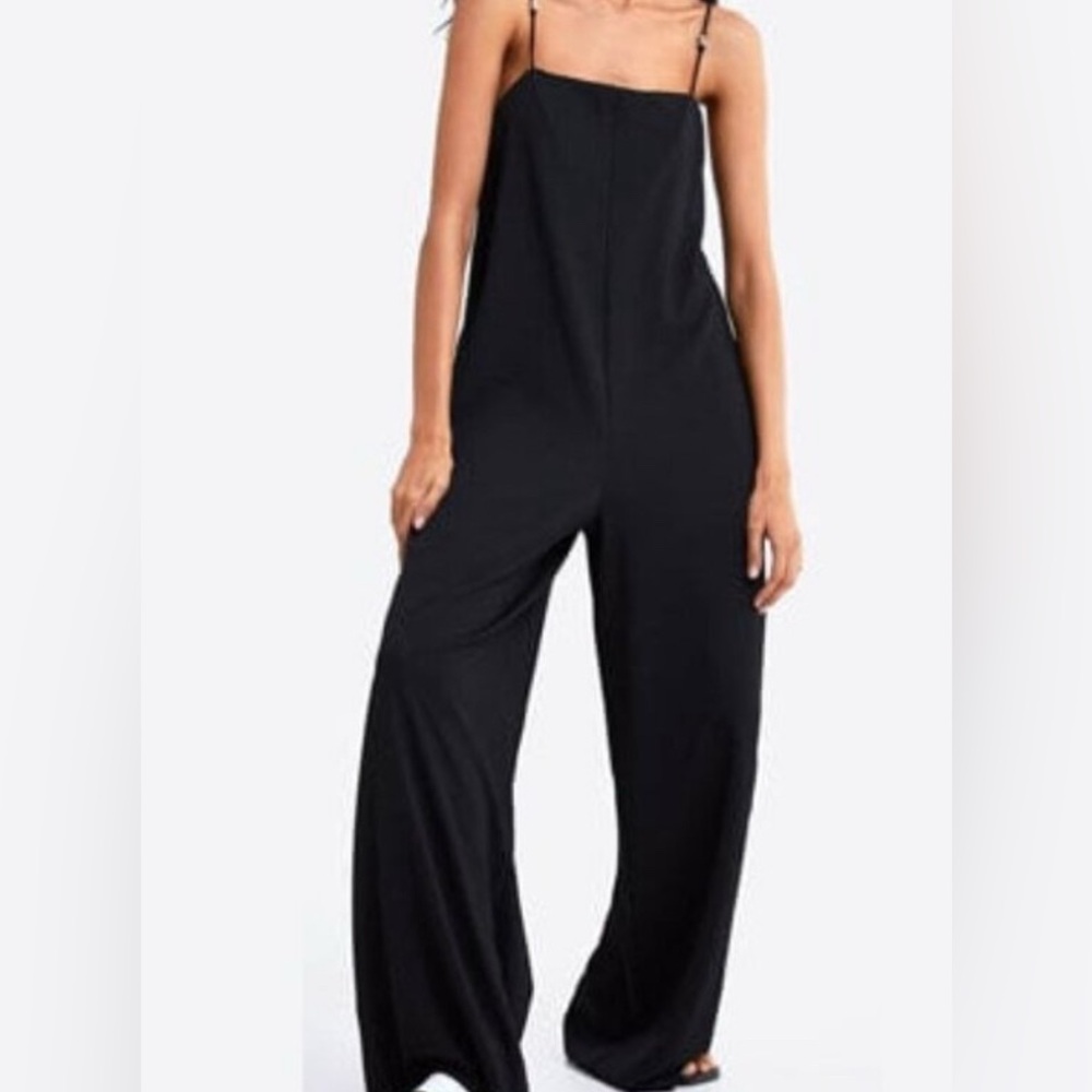 Zara Classic Black Jumpsuit
